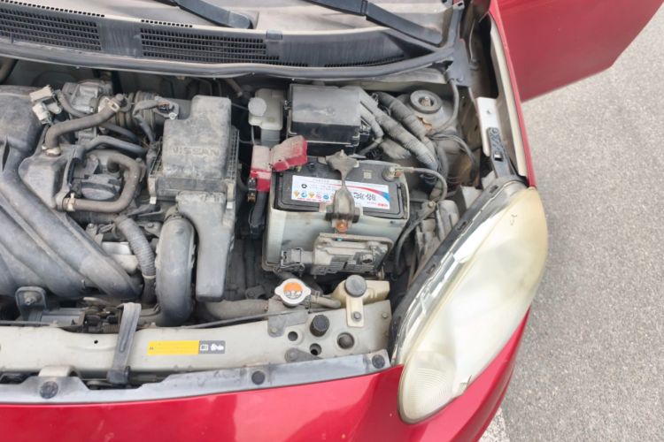 Used Nissan March 2010 1.5L Automatic Easy-Style Version Engine Bay Left