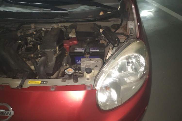 Used Nissan March 2010 1.5L Automatic Easy-Style Version Engine Bay Left