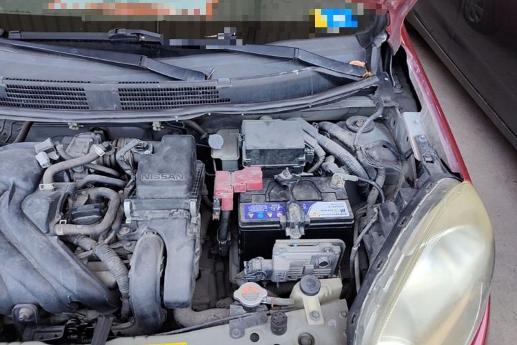 Used Nissan March 2010 1.5L Automatic Easy-Style Version Engine Bay Left