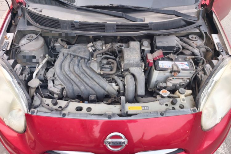 Used Nissan March 2010 1.5L Automatic Easy-Style Version Engine Bay