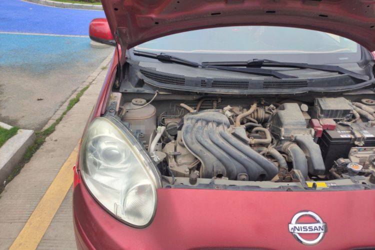 Used Nissan March 2010 1.5L Automatic Easy-Style Version Engine Bay Right