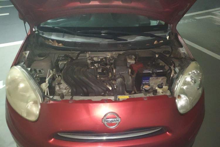 Used Nissan March 2010 1.5L Automatic Easy-Style Version Engine Bay