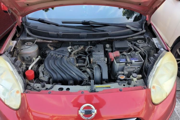 Used Nissan March 2010 1.5L Automatic Easy-Style Version Engine Bay