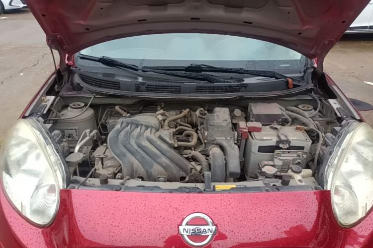 Used Nissan March 2010 1.5L Automatic Easy-Style Version Engine Bay