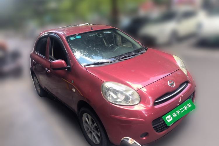 Used Nissan March 2010 1.5L Automatic Easy-Drive Version Front Right 45 Deg
