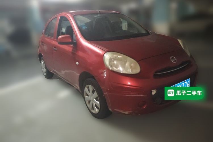 Used Nissan March 2010 1.5L Automatic Easy-Style Version Front Right 45 Deg