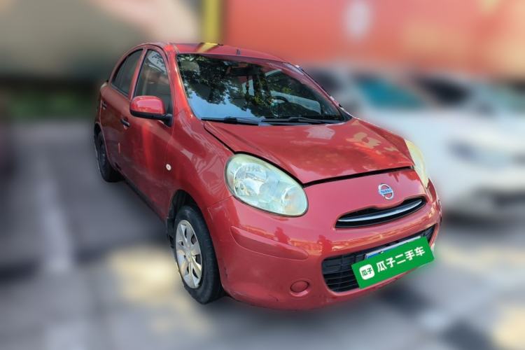 Used Nissan March 2010 1.5L Automatic Easy-Style Version Front Right 45 Deg