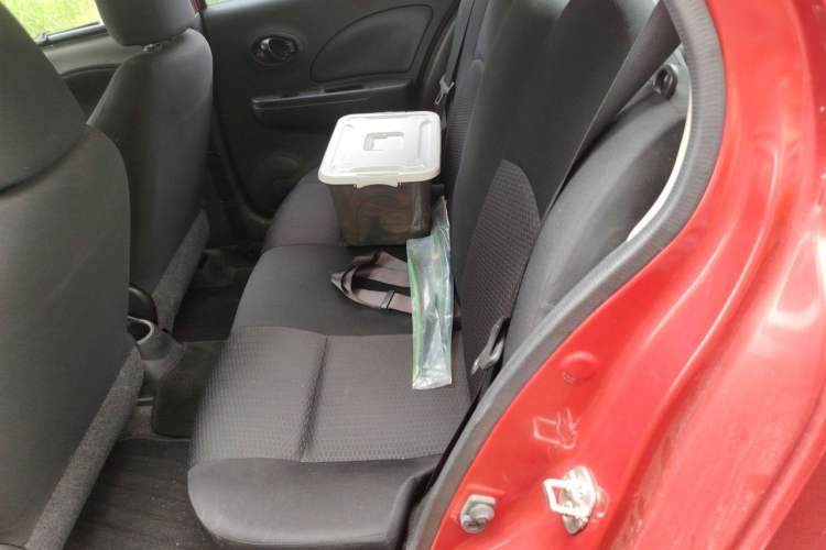 Used Nissan March 2010 1.5L Automatic Easy-Style Version Left Rear Seat