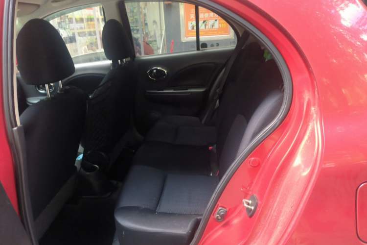 Used Nissan March 2010 1.5L Automatic Easy-Drive Version Left Rear Seat