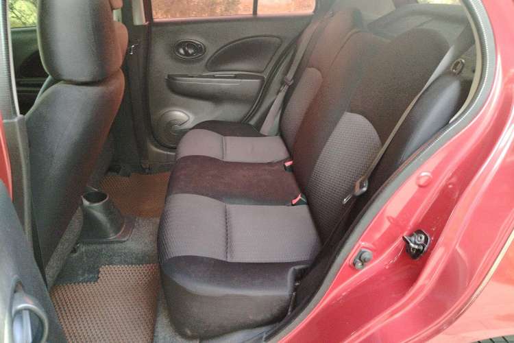 Used Nissan March 2010 1.5L Automatic Easy-Drive Version Left Rear Seat