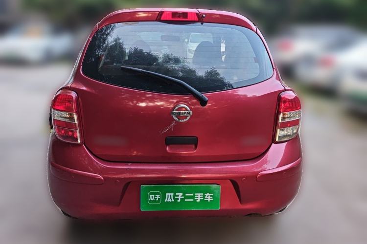 Used Nissan March 2010 1.5L Automatic Easy-Style Version Rear