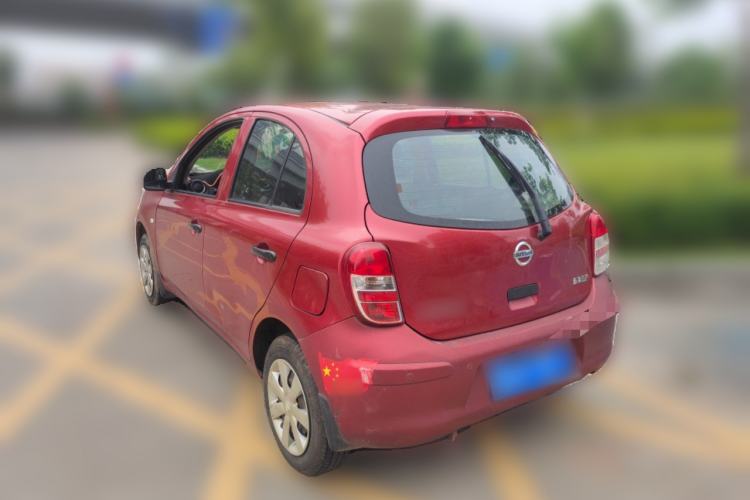 Used Nissan March 2010 1.5L Automatic Easy-Style Version Rear Left 45 Deg