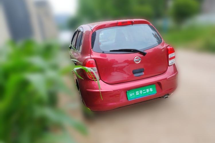 Used Nissan March 2010 1.5L Automatic Easy-Style Version Rear Left 45 Deg