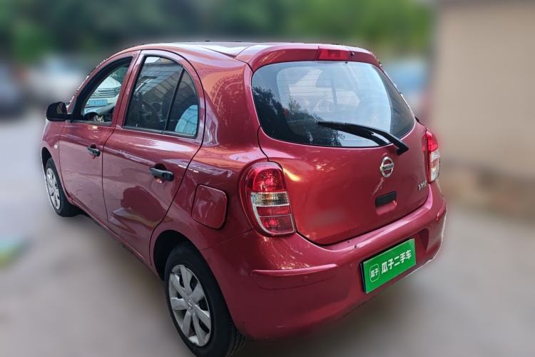 Used Nissan March 2010 1.5L Automatic Easy-Style Version Rear Left 45 Deg