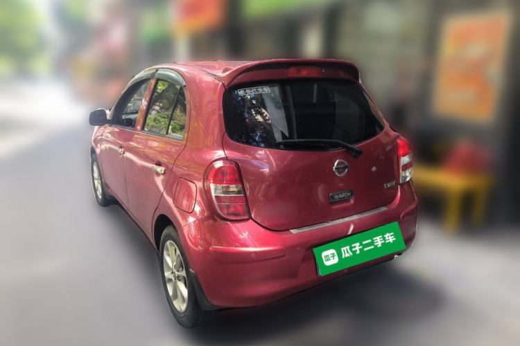 Used Nissan March 2010 1.5L Automatic Easy-Drive Version Rear Left 45 Deg
