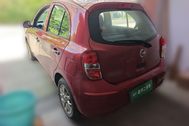 Used Nissan March 2010 1.5L Automatic Easy-Style Version Rear Left 45 Deg