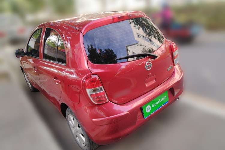 Used Nissan March 2010 1.5L Automatic Easy-Drive Version Rear Left 45 Deg