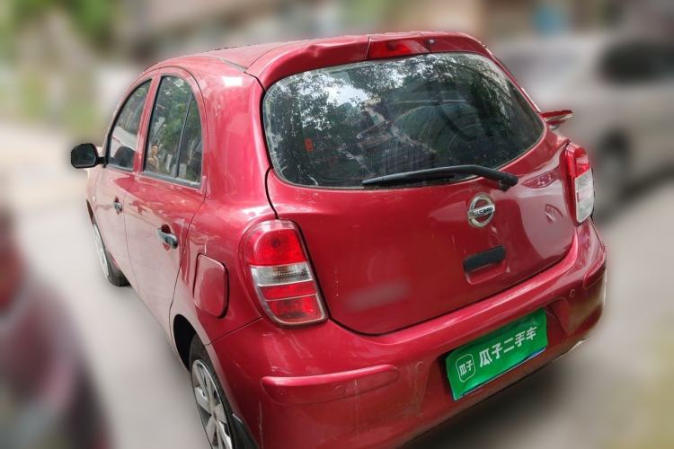 Used Nissan March 2010 1.5L Automatic Easy-Style Version Rear Left 45 Deg