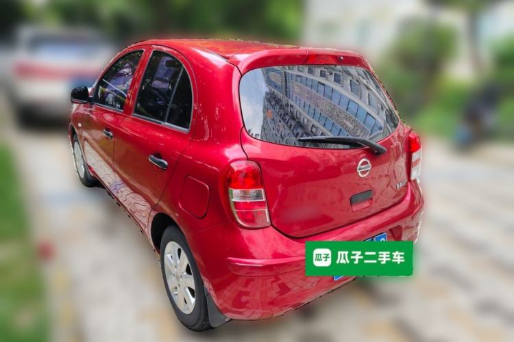 Used Nissan March 2010 1.5L Automatic Easy-Style Version Rear Left 45 Deg