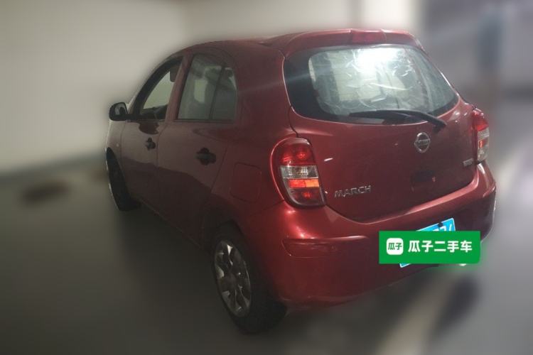 Used Nissan March 2010 1.5L Automatic Easy-Style Version Rear Left 45 Deg