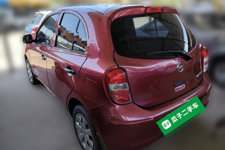 Used Nissan March 2010 1.5L Automatic Easy-Style Version Rear Left 45 Deg