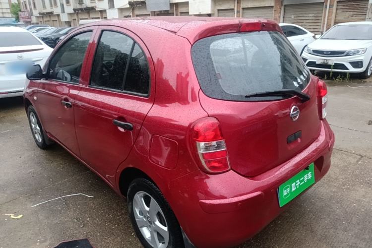 Used Nissan March 2010 1.5L Automatic Easy-Style Version Rear Left 45 Deg