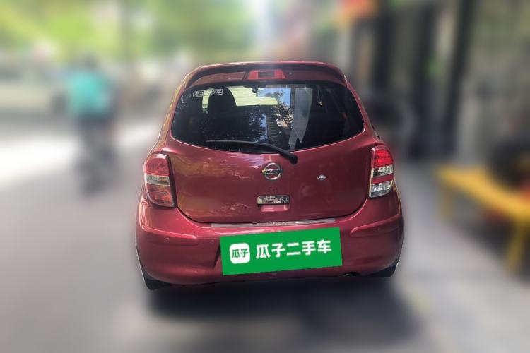 Used Nissan March 2010 1.5L Automatic Easy-Drive Version Rear
