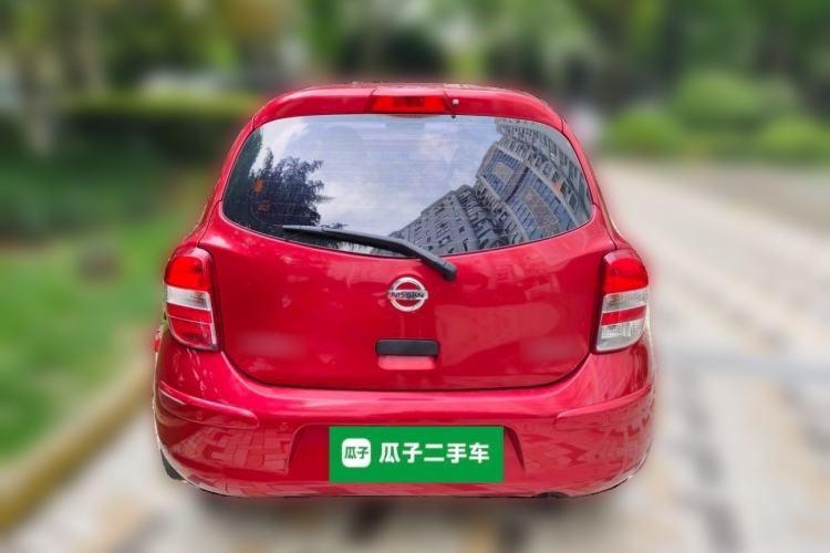 Used Nissan March 2010 1.5L Automatic Easy-Style Version Rear