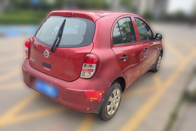 Used Nissan March 2010 1.5L Automatic Easy-Style Version Rear Right 45 Deg