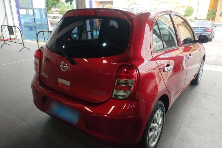 Used Nissan March 2010 1.5L Automatic Easy-Style Version Rear Right 45 Deg