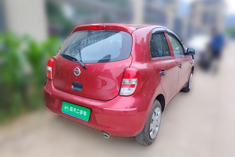 Used Nissan March 2010 1.5L Automatic Easy-Style Version Rear Right 45 Deg