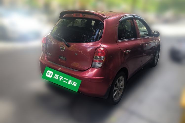 Used Nissan March 2010 1.5L Automatic Easy-Drive Version Rear Right 45 Deg
