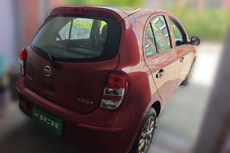 Used Nissan March 2010 1.5L Automatic Easy-Style Version Rear Right 45 Deg