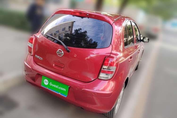 Used Nissan March 2010 1.5L Automatic Easy-Drive Version Rear Right 45 Deg