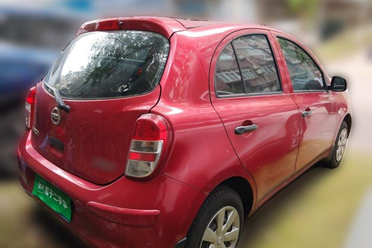 Used Nissan March 2010 1.5L Automatic Easy-Style Version Rear Right 45 Deg