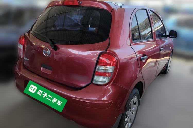 Used Nissan March 2010 1.5L Automatic Easy-Style Version Rear Right 45 Deg