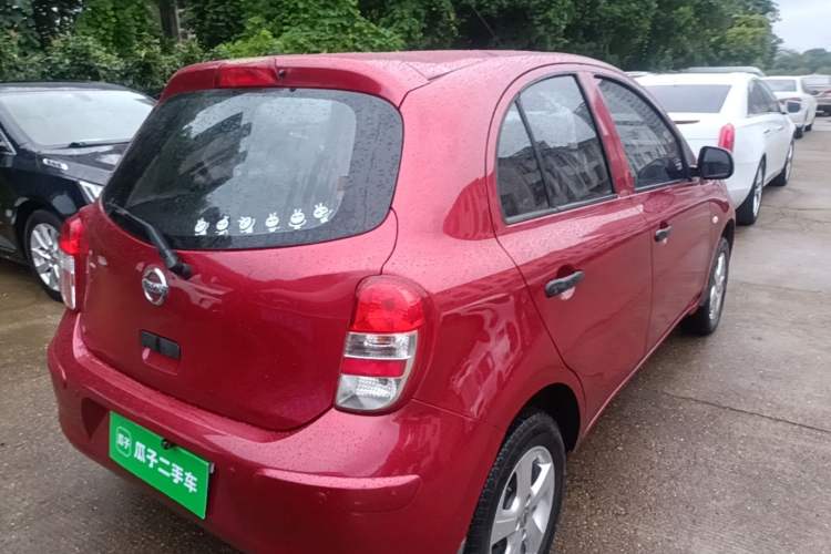 Used Nissan March 2010 1.5L Automatic Easy-Style Version Rear Right 45 Deg