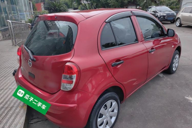 Used Nissan March 2010 1.5L Automatic Easy-Style Version Rear Right 45 Deg