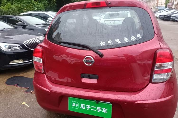 Used Nissan March 2010 1.5L Automatic Easy-Style Version Rear