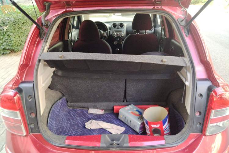 Used Nissan March 2010 1.5L Automatic Easy-Drive Version Trunk