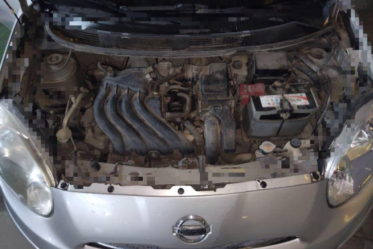 Used Nissan March 2010 1.5L Manual E-Xuan Edition Engine Bay