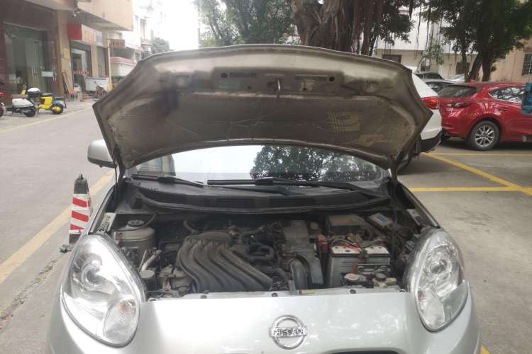 Used Nissan March 2010 1.5L Automatic Easy-Style Version Engine Bay