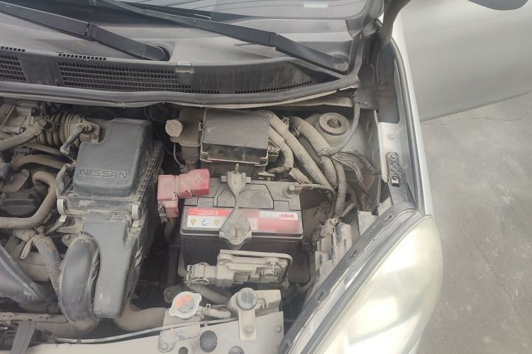 Used Nissan March 2010 1.5L Automatic Easy-Drive Version Engine Bay Left