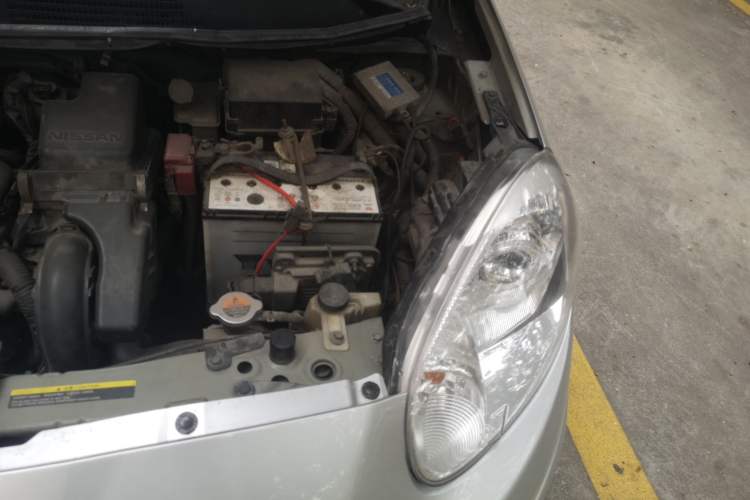 Used Nissan March 2010 1.5L Automatic Easy-Style Version Engine Bay Left