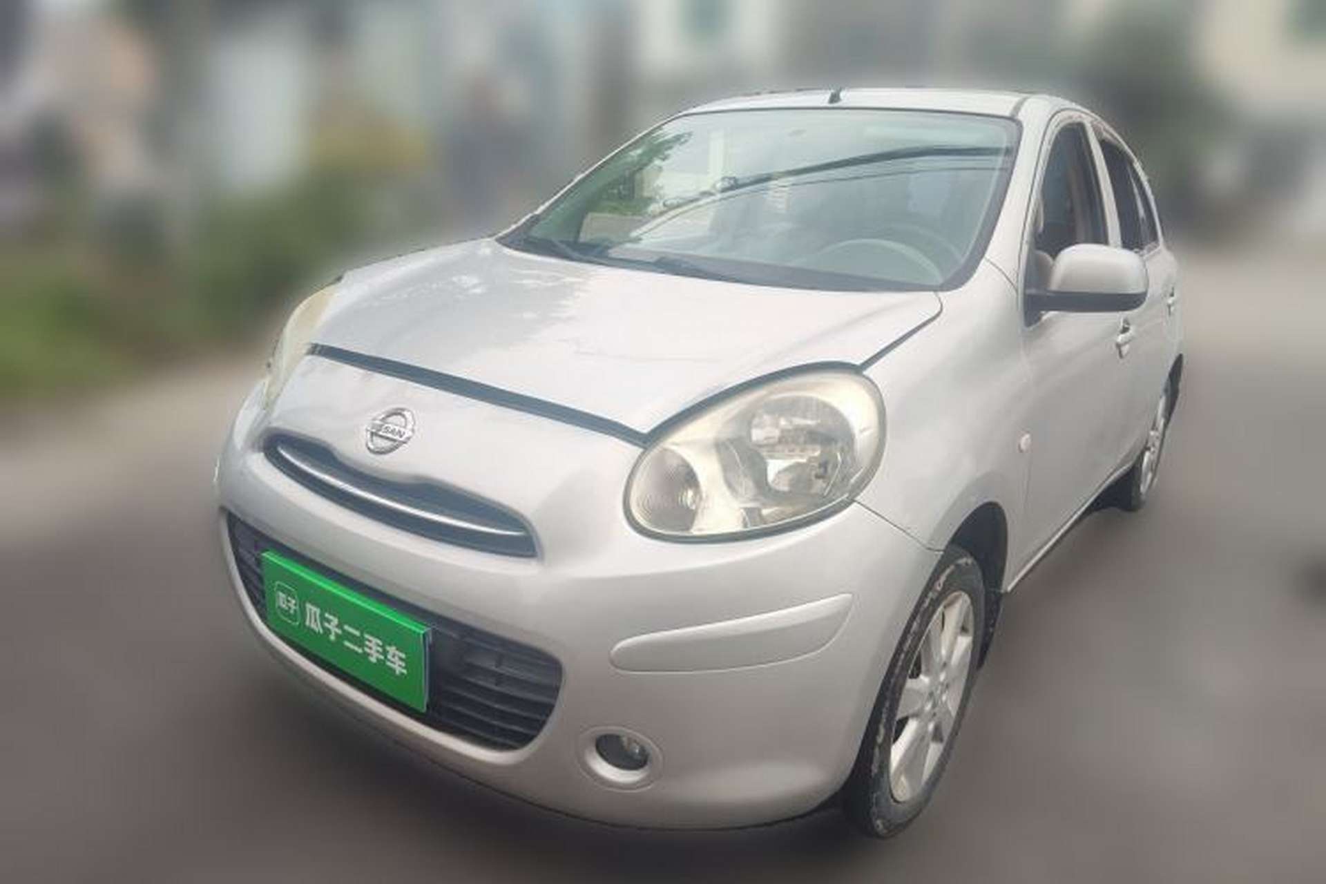 Used Nissan March 2010 1.5L Automatic Easy-Drive Version Front Left 45 Deg