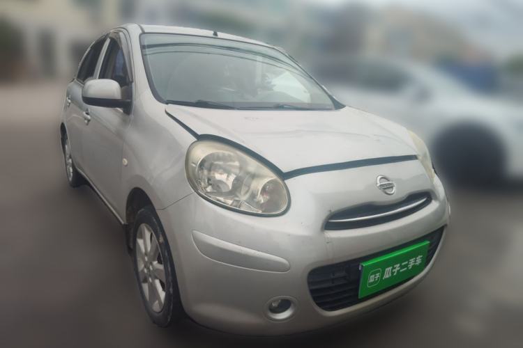 Used Nissan March 2010 1.5L Automatic Easy-Drive Version Front Right 45 Deg