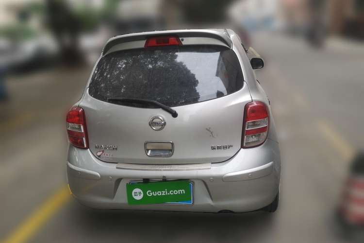 Used Nissan March 2010 1.5L Automatic Easy-Style Version Rear