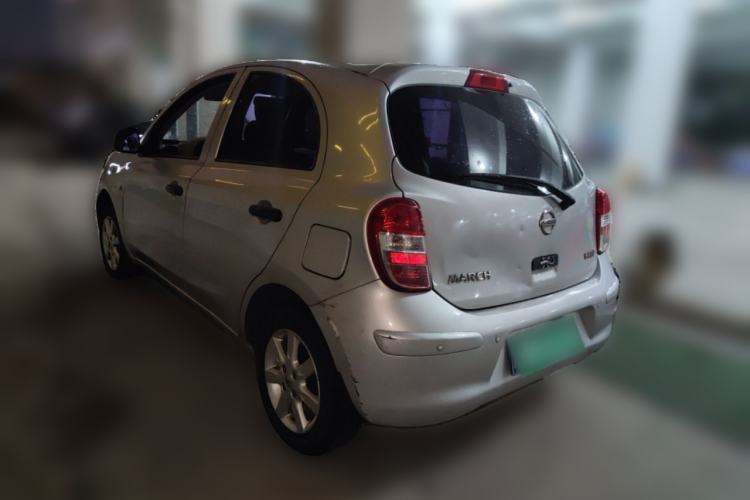 Used Nissan March 2010 1.5L Manual E-Xuan Edition Rear Left 45 Deg