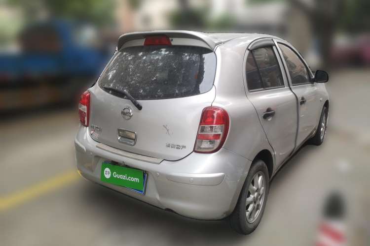 Used Nissan March 2010 1.5L Automatic Easy-Style Version Rear Right 45 Deg