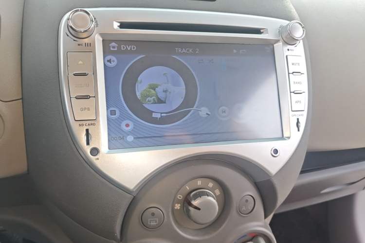 Used Nissan March 2010 1.5L Manual E-Xuan Edition Audio And AC Panel